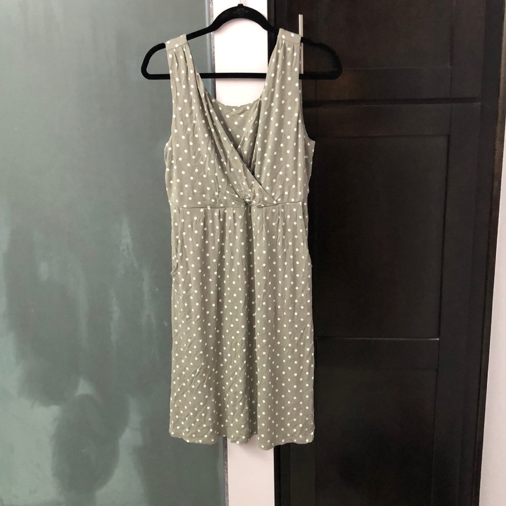 Garnet Hill pocket dress size L